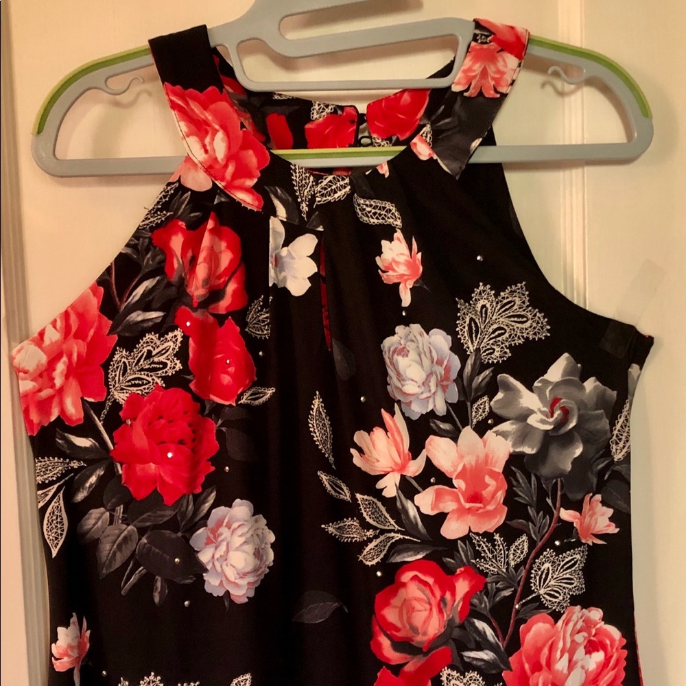 INC International Concepts jersey knit halter top